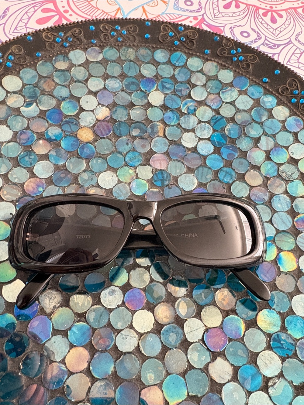 Classic Black Gloss Frame with Dark Lenses